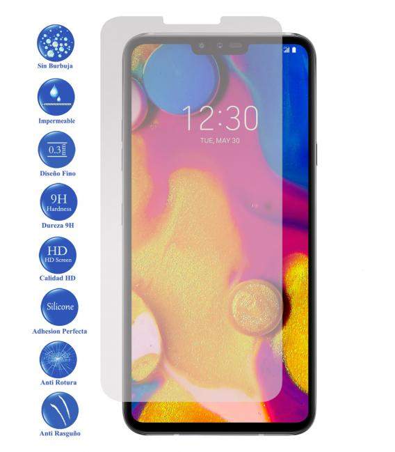 Protector de Pantalla Cristal Templado Vidrio 9H Premium para LG V40 Thinq