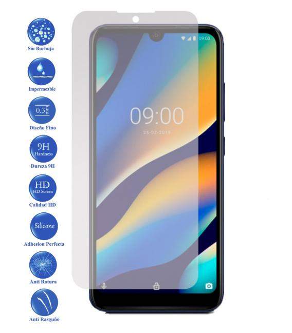 Protector de Pantalla Cristal Templado Vidrio 9H Premium para Wiko View 3 Pro