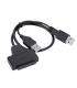 Adaptador Conversor Cable USB a SATA 2.5 disco duro externo Hard Drive HDD SSD - thumbnail 1
