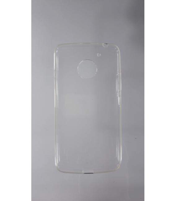 Funda de gel TPU carcasa protectora silicona para Motorola G5 Transparente