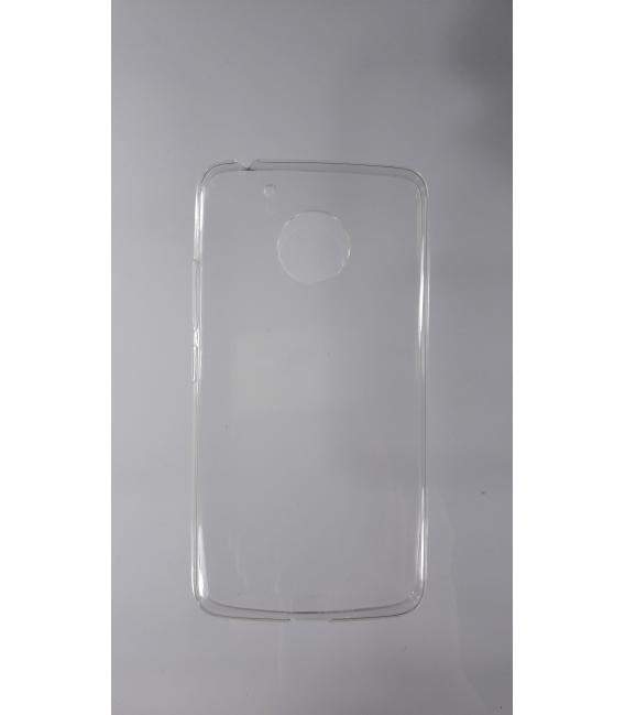 Funda de gel TPU carcasa protectora silicona para Motorola G5 Transparente