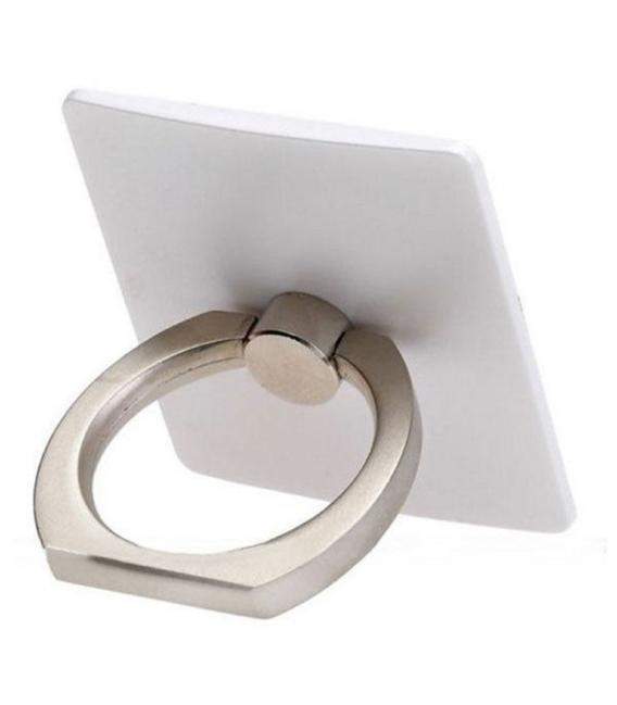 Anillo soporte universal de teléfono móvil para Smartphone Tablet color Plata