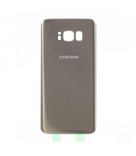 Tapa de bateria cristal trasero para Samsung Galaxy S8 G950F Oro Back Cover