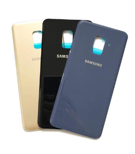 Tapa trasera de bateria cristal trasero para Samsung Galaxy A8 2018 A530
