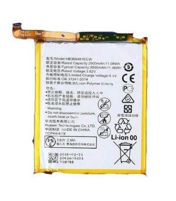 Bateria de recambio neutral repuesto compatible para Huawei Capacidad Original