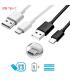 Cable Micro USB Tipo C 3.1 de Carga y Datos para movil longitud 1 metro 2 metros - thumbnail 1