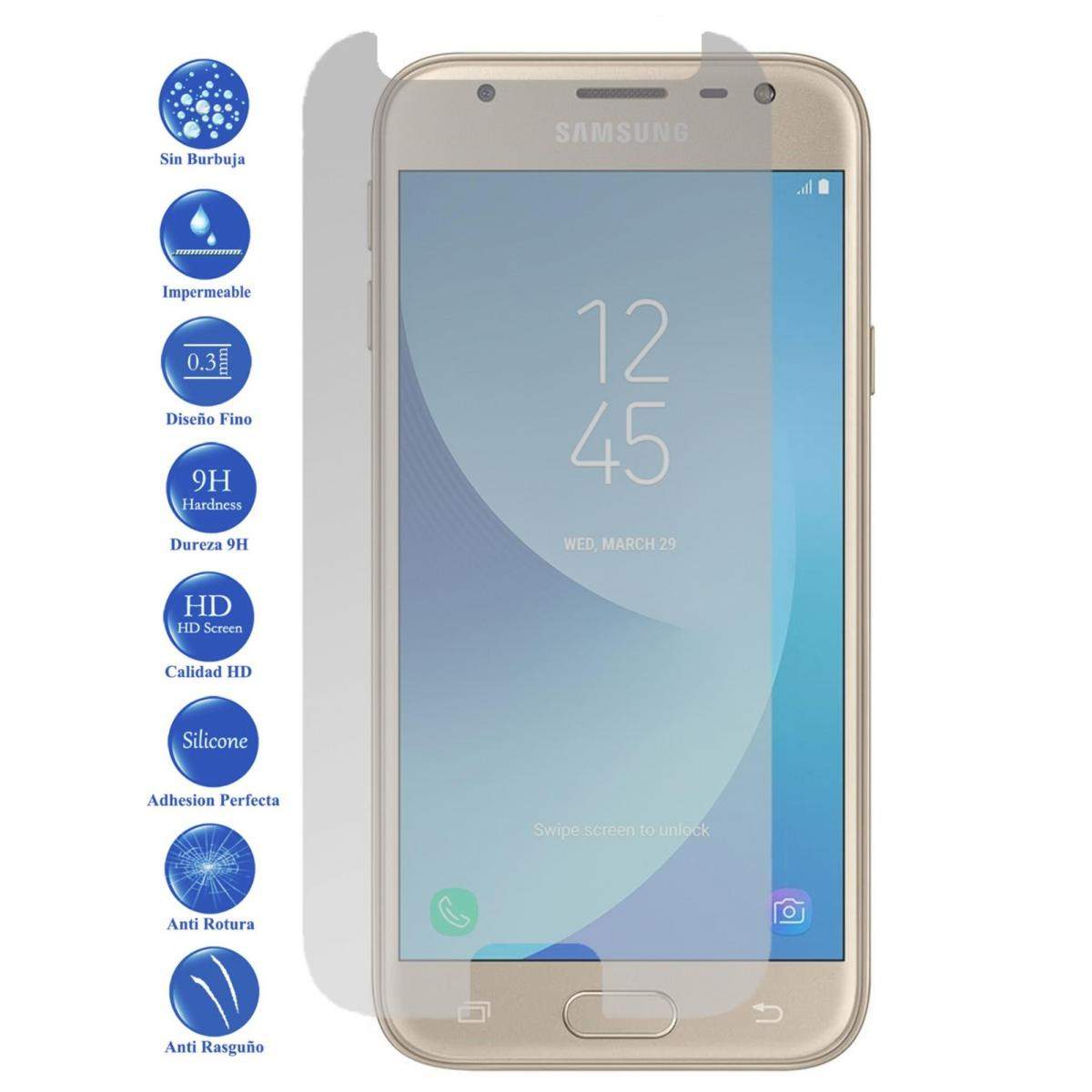 Protector de pantalla de vidrio para Samsung Galaxy j3 2016-lámina de protección lámina de vidrio 9h