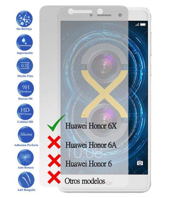 Protector de Cristal Templado Huawei Honor 4X 6A 6C 6X 6 7 7A 7X 8 8A 8C 8X 9 9i