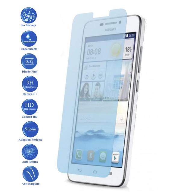 Protector de Cristal Templado Huawei Y3 II Y5 Y5 II Y6 II Y7 Y9 2017 2018 2019