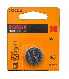 Pila de boton Kodak bateria original Litio CR2032 3V en blister 1X Unidad