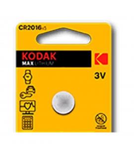Pila de boton Kodak bateria original Litio CR2016 3V en blister 1X Unidad