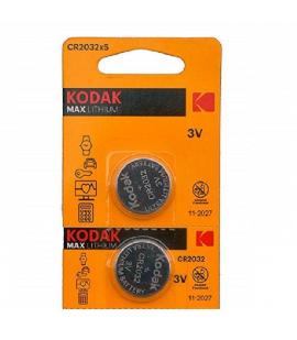 Pilas de boton Kodak bateria original Litio CR2032 3V en blister 2X Unidades