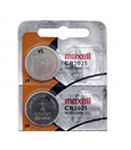 Pilas de boton Maxell bateria original Litio CR2025 3V en blister 2X Unidades