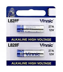 Pilas Vinnic bateria original Alcalina Especial LR27A 12V en blister 2X Unidades