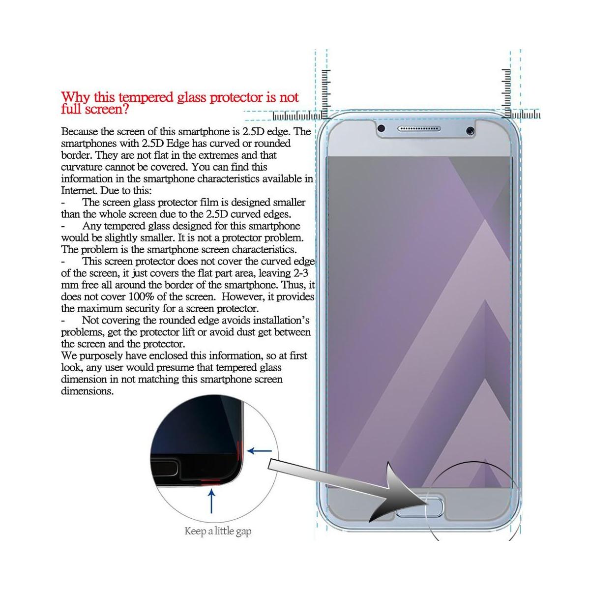 Para Huawei Y6 2019 protector Protector de Pantalla de Vidrio Templado Premium Protección