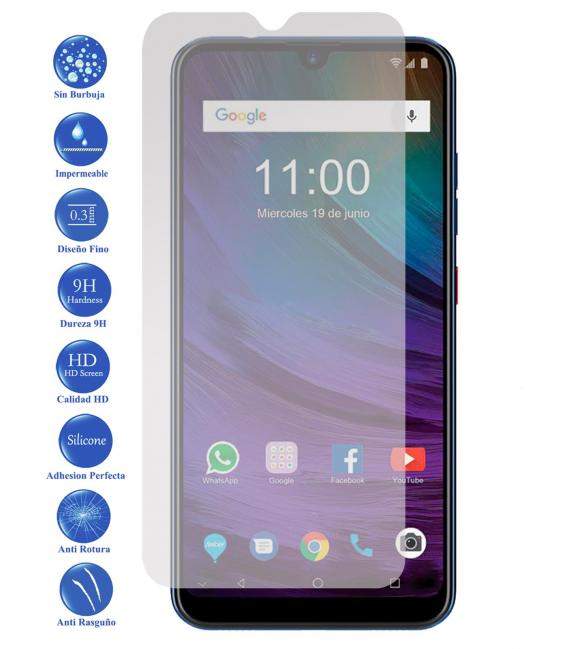 Protector de Pantalla Cristal Templado Vidrio 9H Premium para ZTE V10 Vita
