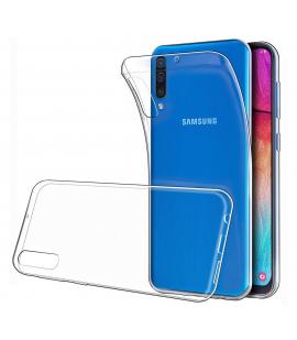 Funda de gel TPU carcasa silicona para movil Samsung Galaxy A50 Transparente