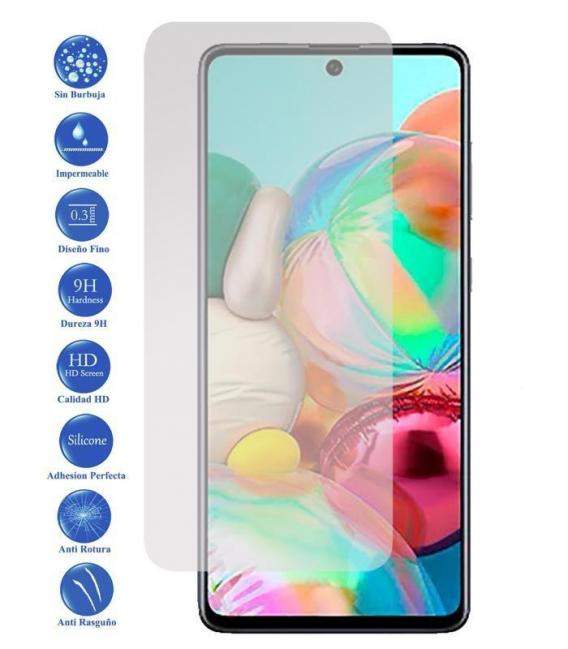 Protector de pantalla Galaxy A51 de Cristal Templado Vidrio 9H para movil - Todotumovil