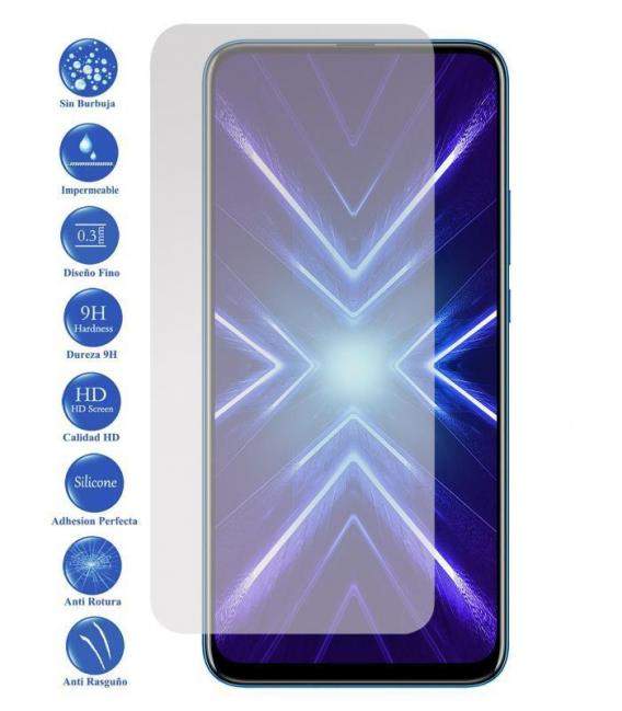 Protector de pantalla Huawei Honor 9X de Cristal Templado Vidrio 9H para movil - Todotumovil