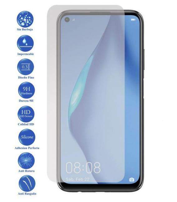 Protector de pantalla Huawei P40 Lite de Cristal Templado Vidrio 9H para movil - Todotumovil