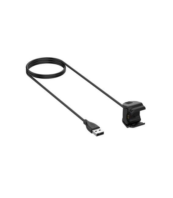 Cable de carga para Xiaomi Mi Band 5. Cargador de carga rápida USB con clip para pulsera MiBand 5 en negro