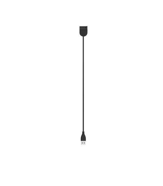 Cable de carga para Xiaomi Mi Band 5. Cargador de carga rápida USB con clip para pulsera MiBand 5 en negro