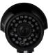 Camera Dummy CCTV cámara de seguridad falsa para interiores y exteriores con luz LED intermitente - thumbnail 3