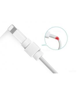 Protector para cable Apple o similares color blanco