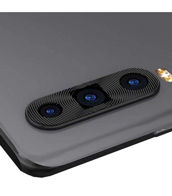 Protector para lente de cámara Huawei P30 Lite Nova4e anti arañazos negro