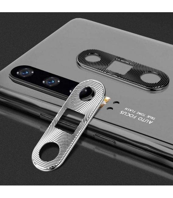 Protector para lente de cámara Huawei P30 Lite Nova4e anti arañazos negro