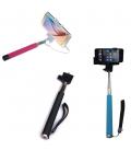 Palo extensible selfie Monopod para cámaras de teléfonos móviles disponible en varios colores a elegir