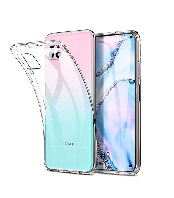 Funda de gel TPU carcasa silicona para movil Huawei P40 Lite Transparente