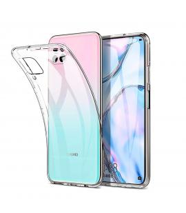 Funda de gel TPU carcasa silicona para movil Huawei P40 Lite Transparente