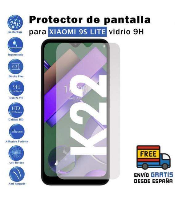 Protector de pantalla LG K22 de Cristal Templado Vidrio 9H para movil - Todotumovil