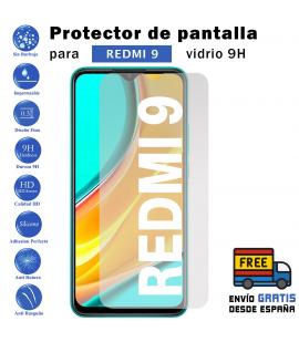 Protector de pantalla Xiaomi Redmi 9 de Cristal Templado Vidrio 9H para movil - Todotumovil