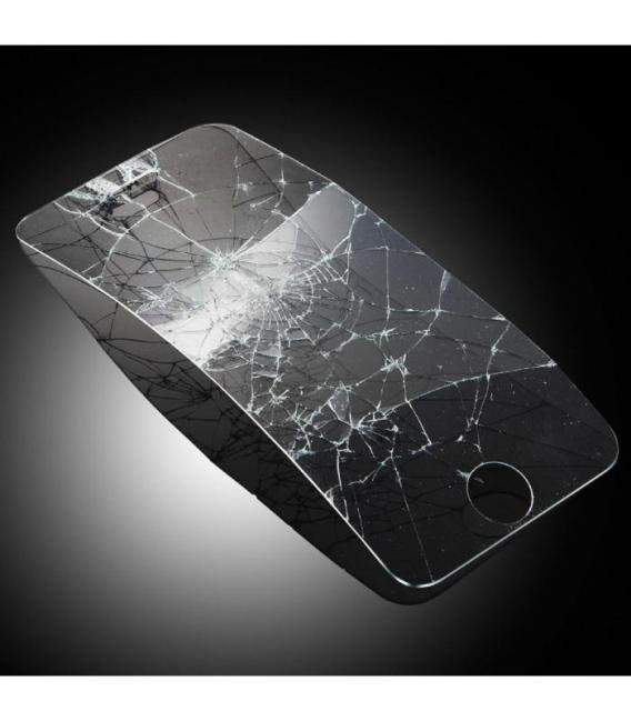 Protector de pantalla Apple Iphone 12 Negro de Cristal Templado Vidrio 9H para movil - Todotumovil