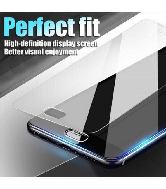 Protector de pantalla Apple Iphone 12 pro Negro de Cristal Templado Vidrio 9H para movil - Todotumovil