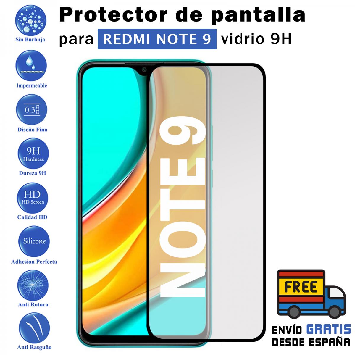 Protector De Pantalla Cristal Templado 9h 9d Compatible Con Xiaomi