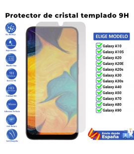 Protector pantalla Galaxy A10 A10S A20 A20E A20s A30 A30s A40 A50 A70 A80 A90