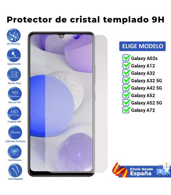 Protector de pantalla para Samsung Galaxy A02s A12 A32 A42 A52 A72 5G
