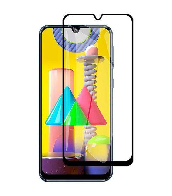 Protector de pantalla Negro 3D para Samsung Galaxy M11 M20 M21 M30S M31 M51
