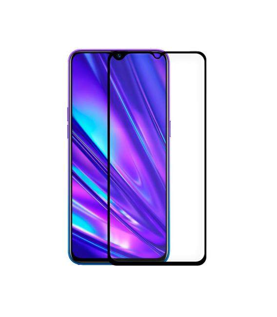 Protector de pantalla Completo Negro 3D para Realme 5 5I 6 6I 6S 7 7i 5G Pro
