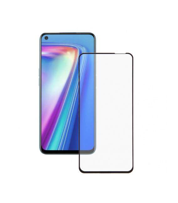 Protector de pantalla Completo Negro 3D para Realme 5 5I 6 6I 6S 7 7i 5G Pro