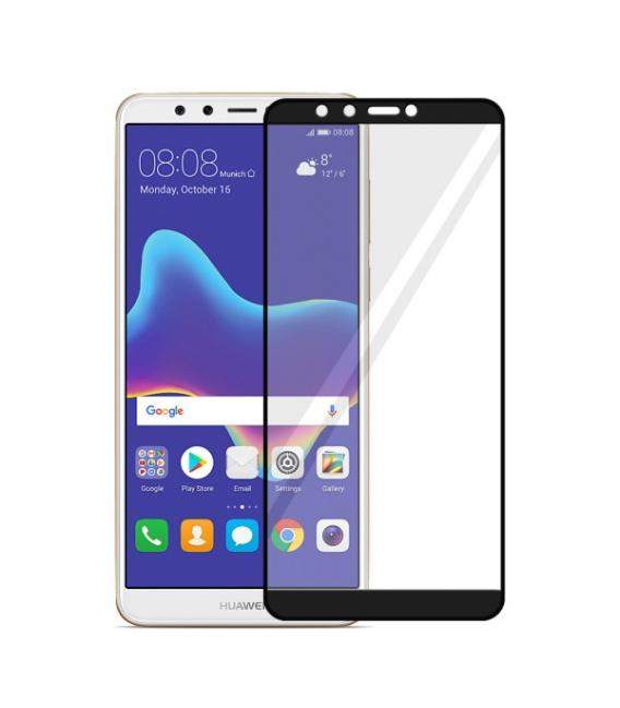 Protector pantalla Negro Huawei Y5 2018 Y5 2019 Y6 Y7 Y9 2017 2018 2019 Y6S Y6P