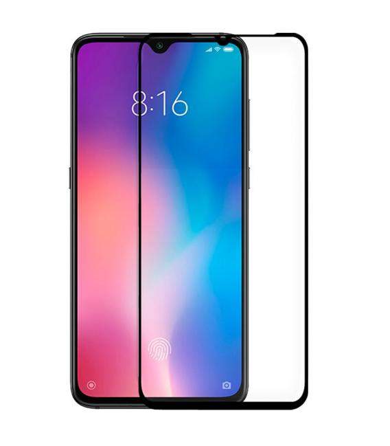 Protector de pantalla Negro 3D para Xiaomi Mi 11 10 10T 9T 9 SE Note Lite Pro