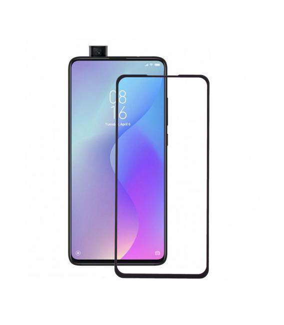 Protector de pantalla Negro 3D para Xiaomi Mi 11 10 10T 9T 9 SE Note Lite Pro