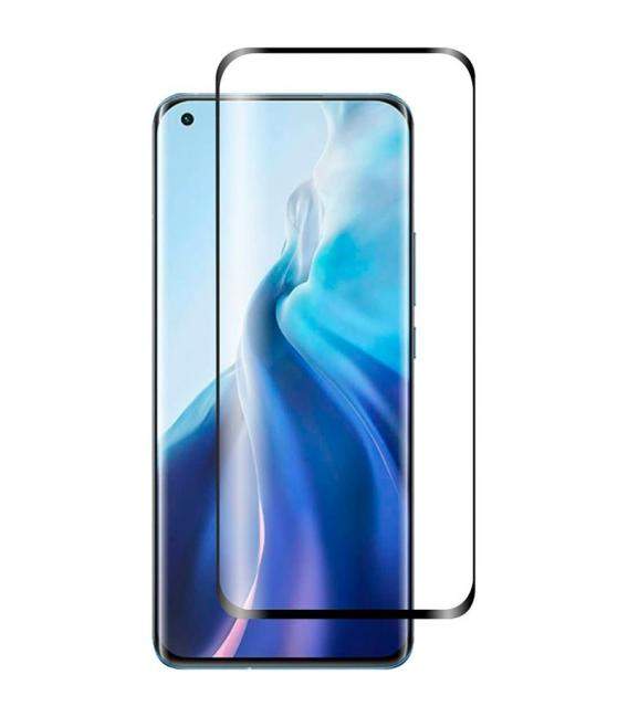 Protector de pantalla Negro 3D para Xiaomi Mi 11 10 10T 9T 9 SE Note Lite Pro