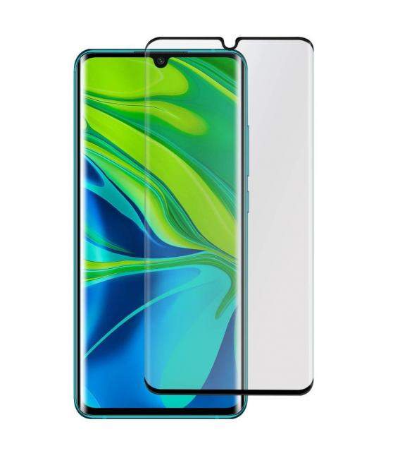 Protector de pantalla Negro 3D para Xiaomi Mi 11 10 10T 9T 9 SE Note Lite Pro