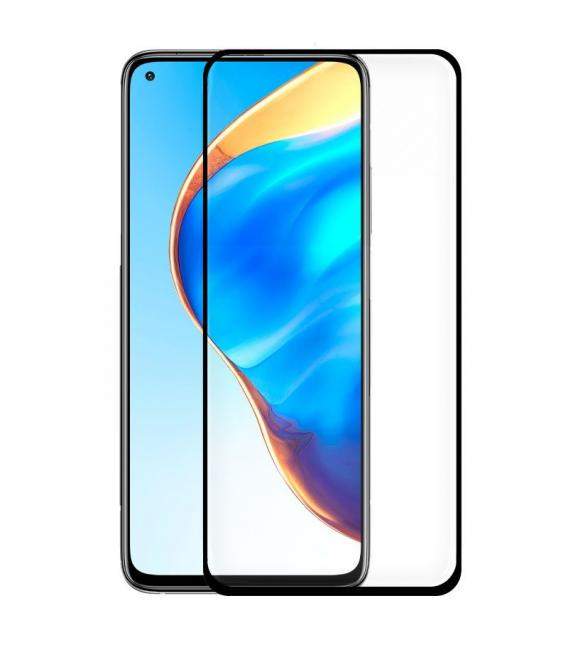 Protector de pantalla Negro 3D para Xiaomi Mi 11 10 10T 9T 9 SE Note Lite Pro