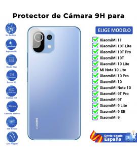 Protector de cámara para Xiaomi Mi 11 10 10T 9T 9 SE Note Lite Pro